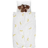 Bettwäsche Banana Monkey Größe 135x200/80x80 cm - Snurk von Snurk