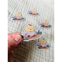 Mud Bird Magnet von Snuut