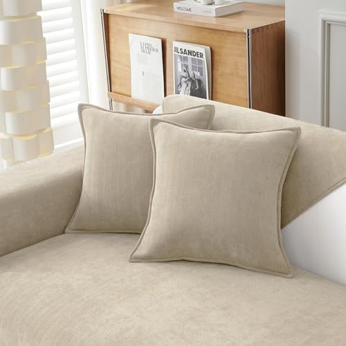 Snylcce Khaki Kissenbezüge 12x20 Zoll 30x50 cm Set aus 2 Chenille-Kissenbezügen mit elegantem Design Weiche und luxuriöse dekorative Wurfkissen für Couch, Bett und Wohnkultur Snylcce Khaki Kissenbezüge 12x20 Zoll 30x50 cm Set aus 2 Chenille-Kissenbezügen mit elegantem Design Weiche und luxuriöse dekorative Wurfkissen für Couch, Bett und Wohnkultur von Snylcce