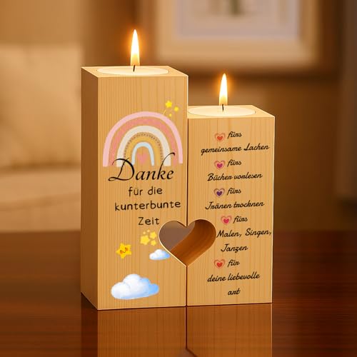Abschiedsgeschenk Erzieherin Kerzenständer Aus Holz, Erzieherin Geschenk Kerzenständer, Für Lehrer Geschenk, Abschiedsgeschenk Kindergarten Abschiedsgeschenk Erzieherin Kerzenständer Aus Holz, Erzieherin Geschenk Kerzenständer, Für Lehrer Geschenk, Abschiedsgeschenk Kindergarten von Snyvpra