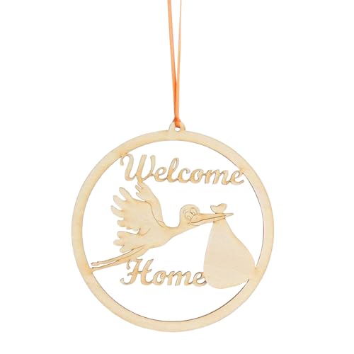 Welcome Home Baby Holzschild, Willkommen Zuhause Baby Deko,Babyzimmer Dekoration, Babyparty Foto Requisite, 1 Stück Mit Juteschnur, Willkommensschild Welcome Home Baby Holzschild, Willkommen Zuhause Baby Deko,Babyzimmer Dekoration, Babyparty Foto Requisite, 1 Stück Mit Juteschnur, Willkommensschild von Snyvpra