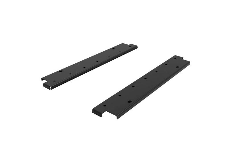 Kesseböhmer Leiterregal Korpushalterung für Regalsystem YouK schwarz made in Germany, Korpushalterung außen für Leiterntiefe 200 mm von Kesseböhmer