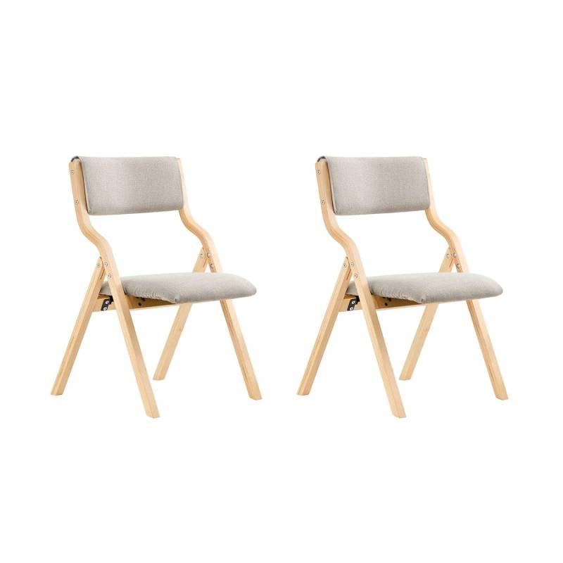 SoBuy 2er Set Esszimmerstuhl Klappstuhl Küchenstuhl Polsterstuhl mit Lehne Grau FST40-HGx2 SoBuy 2er Set Esszimmerstuhl Klappstuhl Küchenstuhl Polsterstuhl mit Lehne Grau FST40-HGx2 von SoBuy