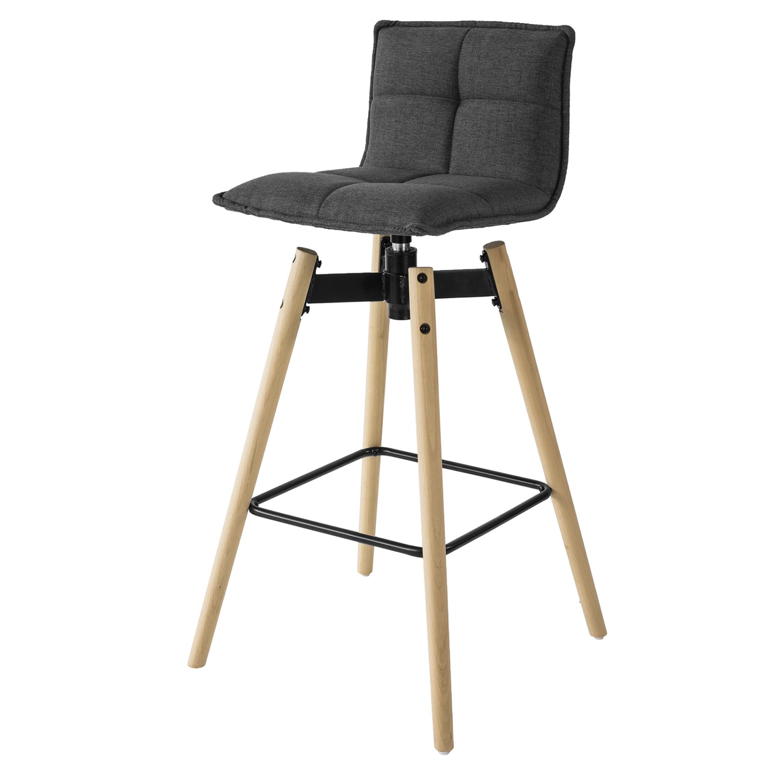 SoBuy Barhocker Drehbar Tresenhocker Drehstuhl mit Rücklehne Sitzhöhe 75cm FST45-DG SoBuy Barhocker Drehbar Tresenhocker Drehstuhl mit Rücklehne Sitzhöhe 75cm FST45-DG von SoBuy