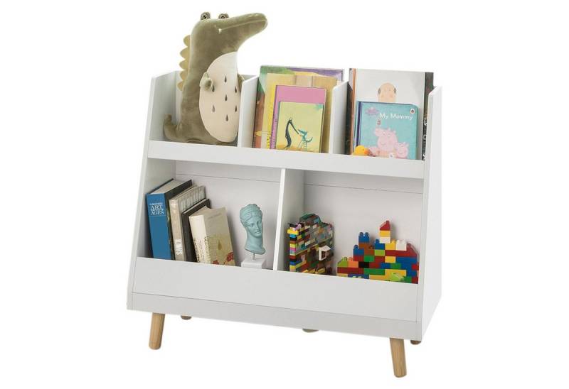 SoBuy Bücherregal KMB19, Kinderregal mit 5 Fächern von SoBuy