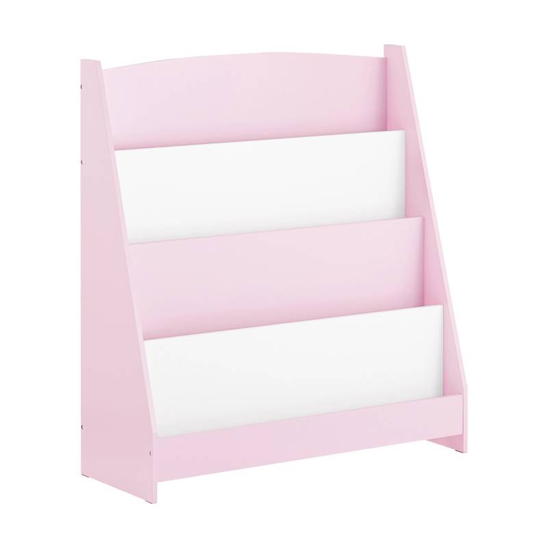 SoBuy Bücherregal Kinderregal mit 4 Ablagefächern Zeitungsständer KMB32-P von SoBuy