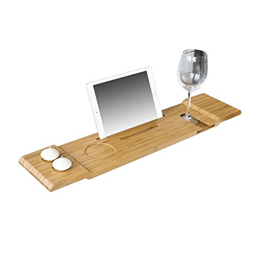 SoBuy FRG104-N 70cm Lang- Sahöne Badewannenablage Badewannenauflage Badewannenbrett Halterung Halter für iPad oder Handys SoBuy FRG104-N 70cm Lang- Sahöne Badewannenablage Badewannenauflage Badewannenbrett Halterung Halter für iPad oder Handys von SoBuy