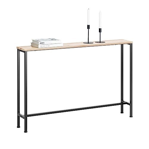 SoBuy FSB19-XL-Z Vintage Konsolentisch Metall Flurtisch Dekotisch Sideboard Beistelltisch BHT ca. 120x80x20cm von SoBuy