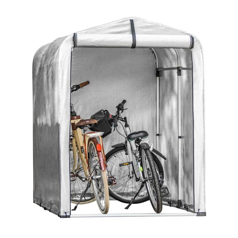 SoBuy Fahrradgarage Foliengerätehaus Gartenschuppen Pavillon Foliengarage KLS11 von SoBuy