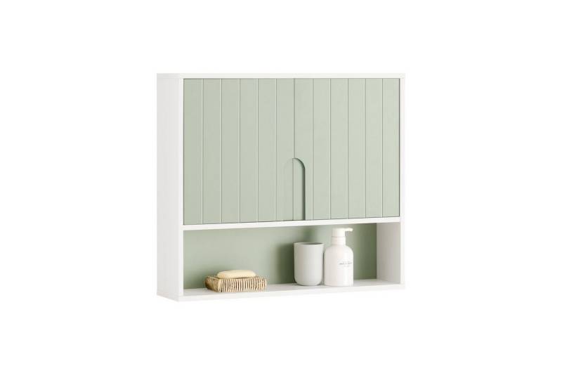 SoBuy Hängeschrank BZR140 Badschrank Wandschrank Badhängeschrank Küchenschrank Medizinschrank von SoBuy