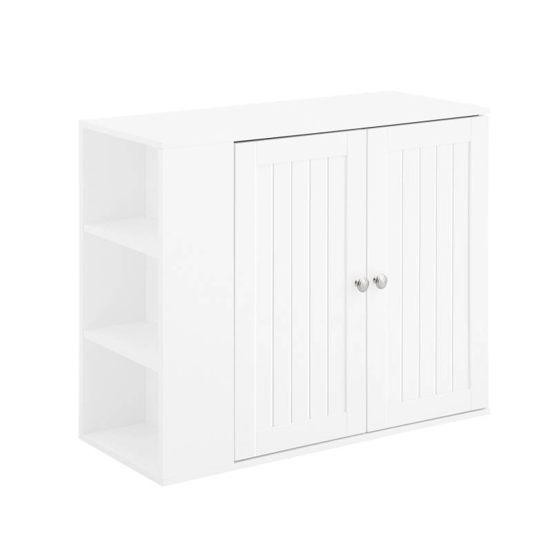 SoBuy Hängeschrank Badschrank Wandschrank Küchenschrank Weiß BZR188-W von SoBuy