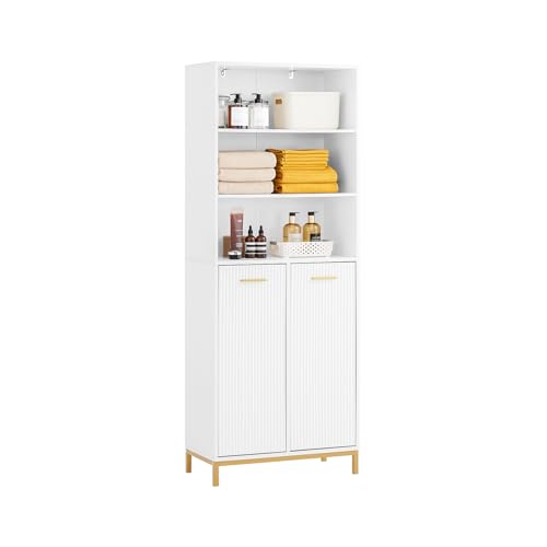 SoBuy Hochschrank breiter Badschrank mit Wäschesack Wäscheschrank Badezimmer Schrank Badregal Badezimmerschrank Badezimmermöbel Weiß BHT ca. 65x170x32cm BZR182-W SoBuy Hochschrank breiter Badschrank mit Wäschesack Wäscheschrank Badezimmer Schrank Badregal Badezimmerschrank Badezimmermöbel Weiß BHT ca. 65x170x32cm BZR182-W von SoBuy