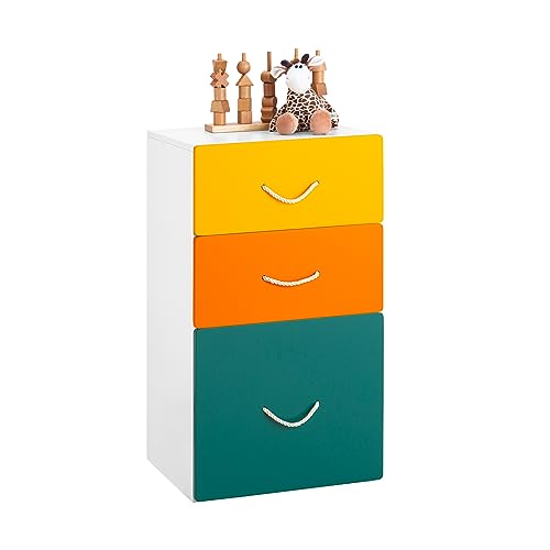 SoBuy KMB72-W Kinder Spielzeugtruhe Spielzeugkiste mit Deckel Aufbewahrungsbox Kinder Spielzeugbox Spielzeug Aufbewahrung Kinder Schrank BHT ca. 45x80x40cm von SoBuy