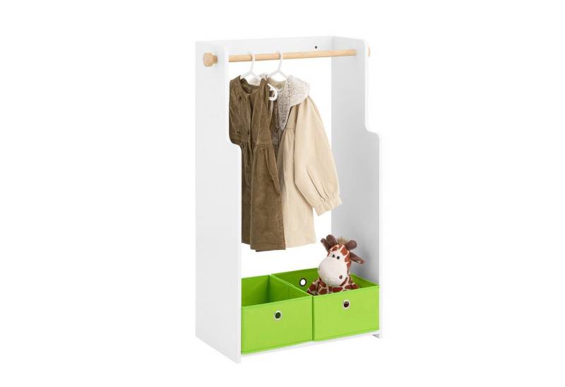 SoBuy Kinderkleiderschrank KMB109 Kindergarderobe mit 2 Haken Kleiderschrank Kleiderständer Kinderzimmer SoBuy Kinderkleiderschrank KMB109 Kindergarderobe mit 2 Haken Kleiderschrank Kleiderständer Kinderzimmer von SoBuy