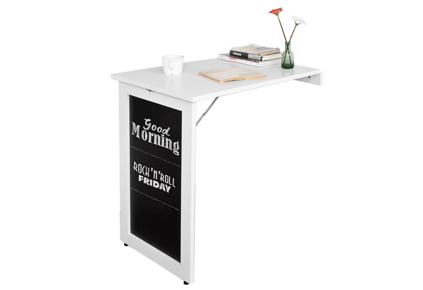 SoBuy Klapptisch FWT20, Wandtisch mit Tafel Esstisch Küchentisch Memoboard von SoBuy