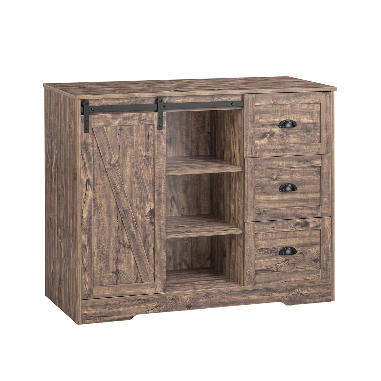 SoBuy Kücheninsel Freistehend Küchenschrank Sideboard Vintagebraun KNL08-N SoBuy Kücheninsel Freistehend Küchenschrank Sideboard Vintagebraun KNL08-N von SoBuy