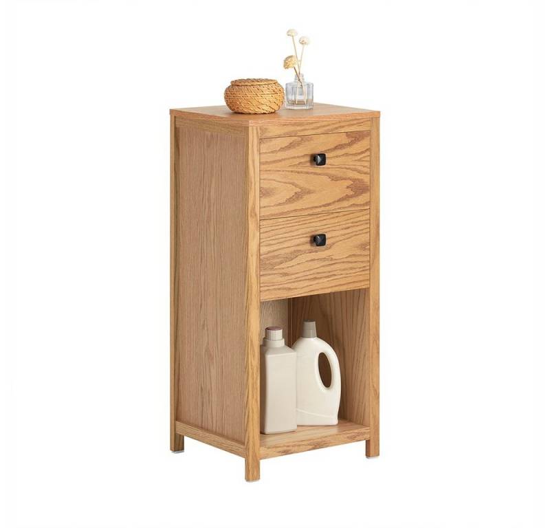 SoBuy Midischrank BZR99 Badezimmerschrank Badschrank Badkommode Flurschrank Seitenschrank von SoBuy