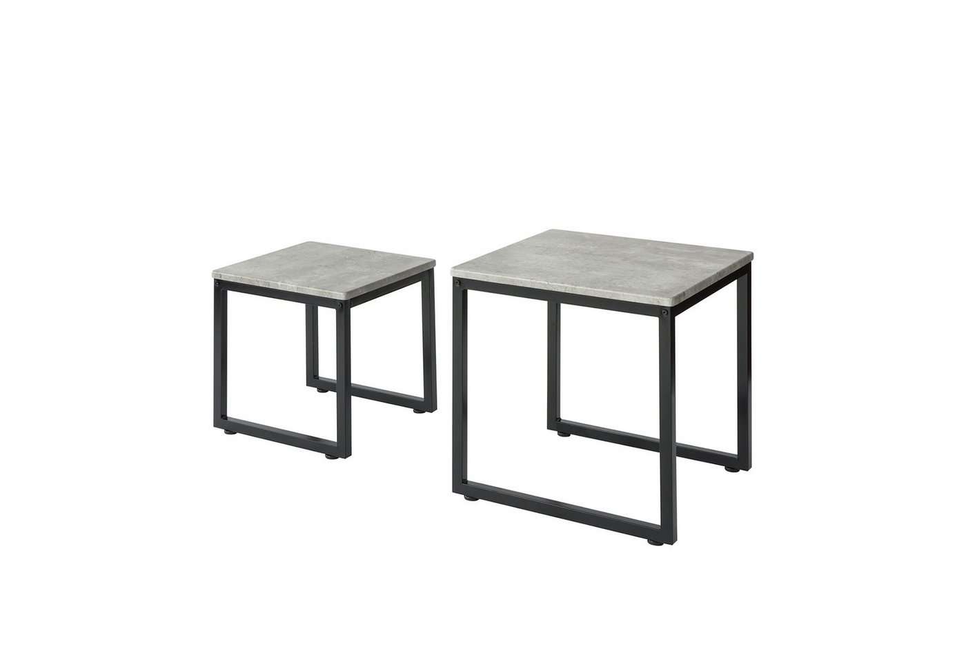 SoBuy Satztisch FBT42, Wohnzimmertisch, Tisch-Set, 2er Set Couchtisch Beistelltisch 2-teilig Satztisch Sofatisch SoBuy Satztisch FBT42, Wohnzimmertisch, Tisch-Set, 2er Set Couchtisch Beistelltisch 2-teilig Satztisch Sofatisch von SoBuy