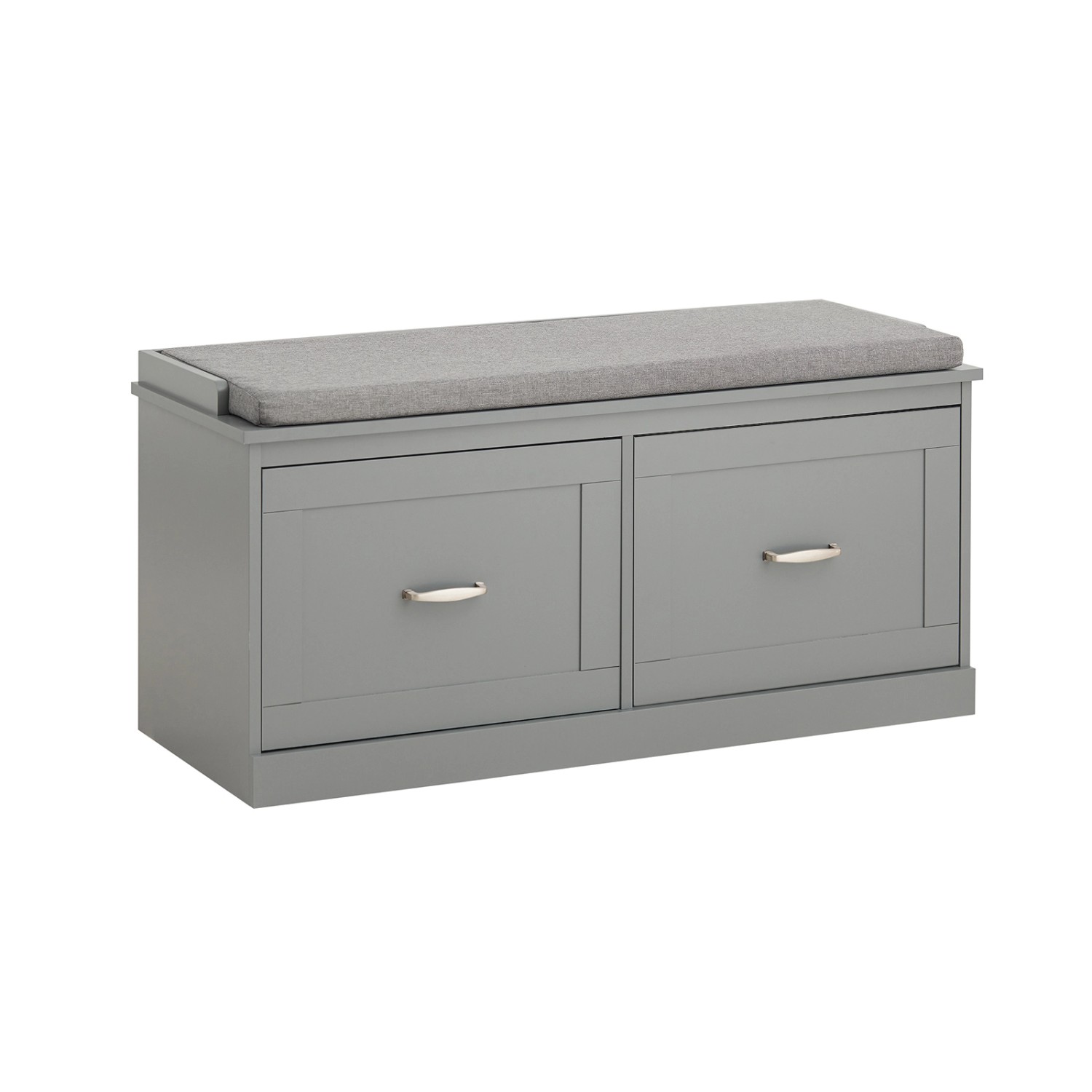 SoBuy Schuhbank mit Sitzfläche und 4 Fächern MDF Grau FSR131-HG SoBuy Schuhbank mit Sitzfläche und 4 Fächern MDF Grau FSR131-HG von SoBuy