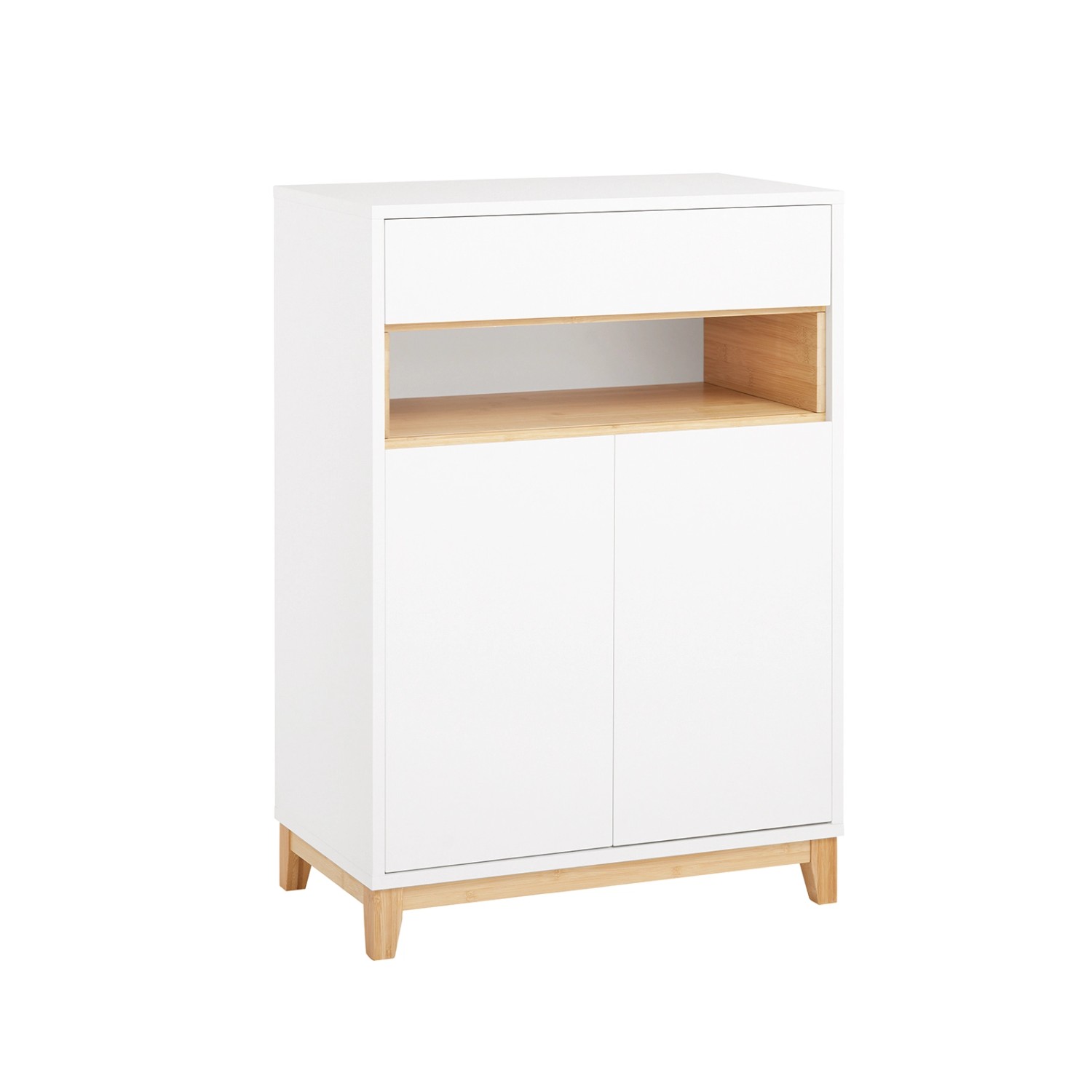 SoBuy Sideboard Küchenschrank Kommode Flurschrank Weißnatur 60x85x34cm FSB97-WN SoBuy Sideboard Küchenschrank Kommode Flurschrank Weißnatur 60x85x34cm FSB97-WN von SoBuy
