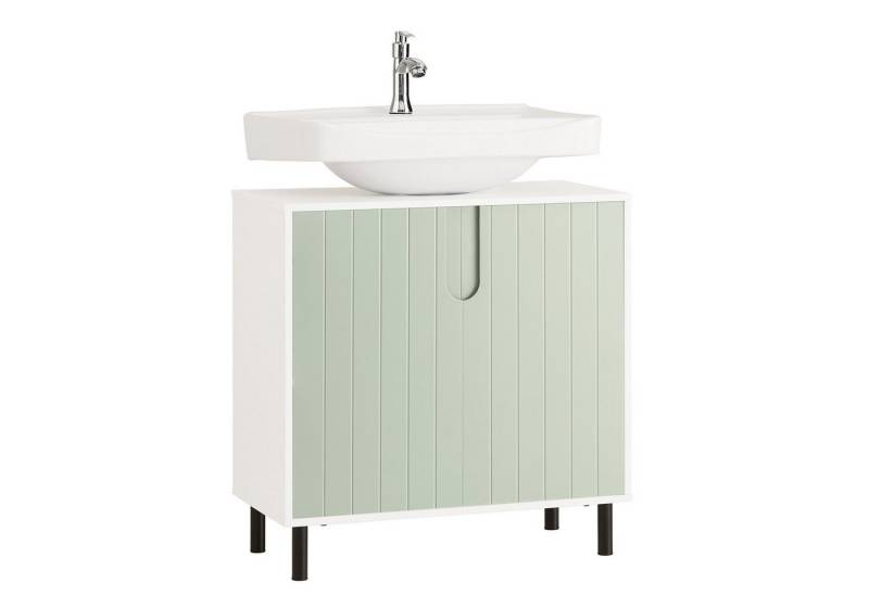 SoBuy Waschbeckenunterschrank BZR139 Badezimmerschrank Waschtisch Unterschrank Badschrank Badmöbel von SoBuy