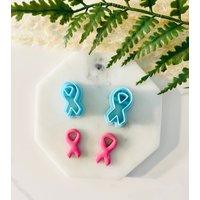 Bewusstsein Band Set, Stud Tonschneider, Kleine & Große Ausstecher, Bandform, Clay Bolzen, Ausstechform, Polymer Cutter Set von SoCalCutterCo
