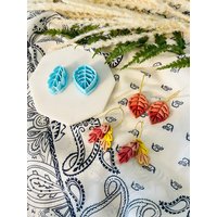 Herbst Blätter Set, Ausstechformen, Espe Blatt Form, Eichenblatt Fimo Ausstechform, 3D Ausstechform von SoCalCutterCo