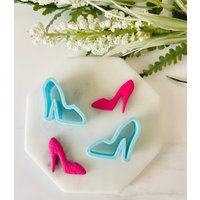 stiletto Form Polymer Clay Cutter Set, Heels Cutter, Linke Und Rechte Heels, Cookie 3D Set von SoCalCutterCo