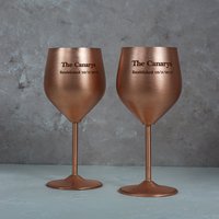 Personalisierte Kupfer Weinglas, % 100 Hand Geschnitzt, Weihnachten Dekor, Geschenk Zum 7. Jahrestag, Besonderes Für Weinliebhaber von SoCiStore