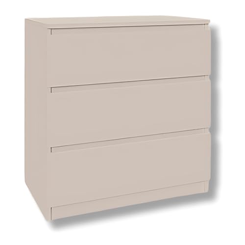 SoDREAMER Kommode mit 3 Schubladen | Kashmir 70 cm Ideal für Schlafzimmer, Wohnzimmer, Kinderzimmer und Büro | Geräumige Kommode| Modernes Design | 70 x 75 x 40 cm SoDREAMER Kommode mit 3 Schubladen | Kashmir 70 cm Ideal für Schlafzimmer, Wohnzimmer, Kinderzimmer und Büro | Geräumige Kommode| Modernes Design | 70 x 75 x 40 cm von SoDREAMER