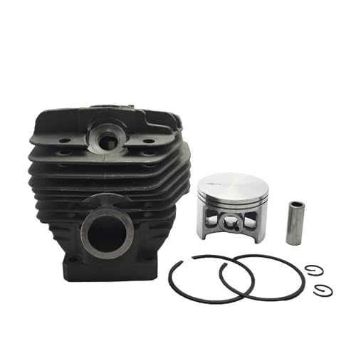Rasenmäherteile Für MS660 MS 660 066 Kettensäge mit großem Durchmesser, Ersatzteil for Gartengeräte, 56 mm Zylinderkolbenbaugruppe(Cylinder Piston Set) von SoKOIUU