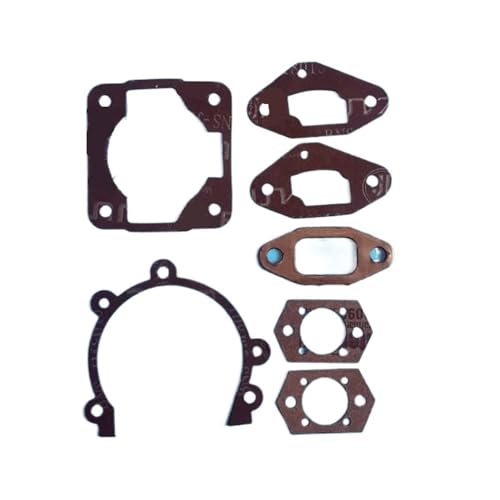 Teile ersetzen BR420 Dichtungssatz Für BR400 380 320 SR 420 Gebläsezylinder Ansaug-/Auspuffschalldämpfer Kurbelgehäuse Vergaser Luft(2 x GASKETS SET) von SoKOIUU