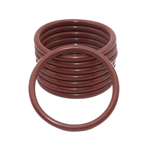 10 Stück Fluorkautschuk-O-Ringe, 26mm x 21.2mm x 2.4mm, Drahtdurchmesser 2.4 mm Außendurchmesser 26 mm, Braun FKM-Dichtungsdichtung für Maschineninstallationen 10 Stück Fluorkautschuk-O-Ringe, 26mm x 21.2mm x 2.4mm, Drahtdurchmesser 2.4 mm Außendurchmesser 26 mm, Braun FKM-Dichtungsdichtung für Maschineninstallationen von SoLLeK
