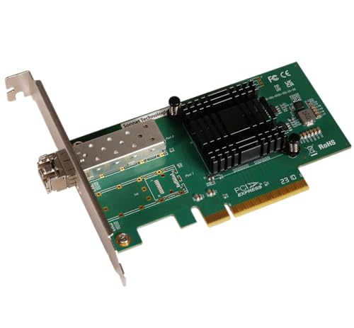 Sonnet Solo10G SFP+ V2 PCIe-Karte - Optische 10-Gigabit-Ethernet-PCIe-Karte mit SFP+ Transceiver von SoNNeT