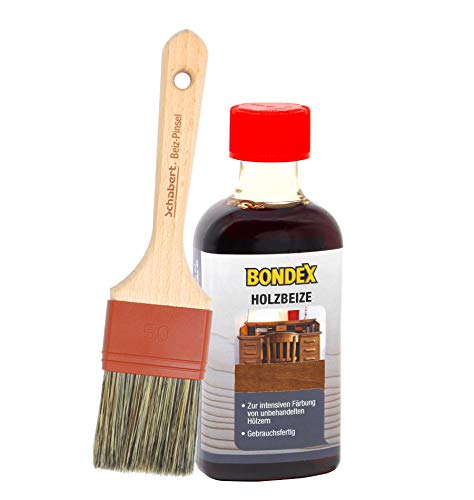 Bondex Holzbeize inkl. Beizpinsel 250ml (teak) von SoPo