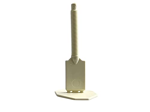 GUTJAHR IndorTec FN 3 mm, 100 Gewindelaschen für Nivelliersystem/Fliesen Meister Fliesenverlegehilfe/beige von SoPo