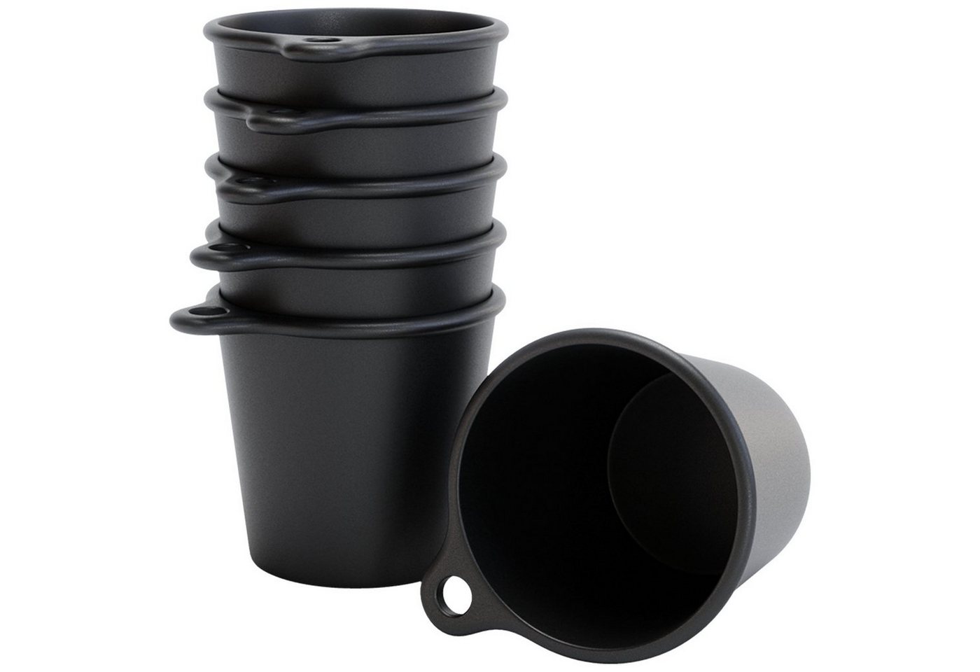 SoPro Schnapsglas 6x Schnapsbecher Plastik 4 cl wiederverwendbar - Shotgläser von SoPro