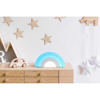 Personalisiertes Holz Stapeln Regenbogen Neugeborene Baby Geschenk Kinderzimmer Dekor, Personalisiert, Kinder Schlafzimmer Dekor Personalisiertes Holz Stapeln Regenbogen Neugeborene Baby Geschenk Kinderzimmer Dekor, Personalisiert, Kinder Schlafzimmer Dekor von SoSewPreciousGifts