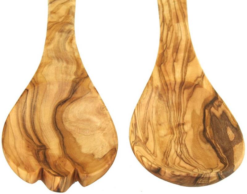 Soapbrothers Besteck-Set Besteck Olivenholz für die Küche, als Set zwischen zwei bis 6 Teilen (2-tlg), 10 Personen, Olivenholz von Soapbrothers