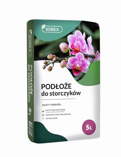Substrat für Orchideen - Erdsubstrat für den Anbau exotischer Orchideen Sobex 5 L von Sobex