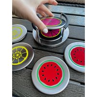 Obst-Untersetzer | 7 Stück von SocalPlantCollective