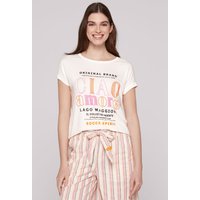 SOCCX Rundhalsshirt, mit überschnittenen Schultern von Soccx