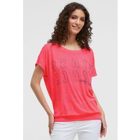 SOCCX Rundhalsshirt mit elastischem Saum SOCCX Rundhalsshirt mit elastischem Saum von Soccx