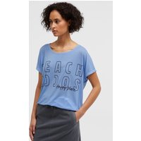 SOCCX Rundhalsshirt mit elastischem Saum SOCCX Rundhalsshirt mit elastischem Saum von Soccx