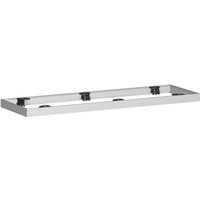 Geramöbel Metallsockel für Querrollladenschrank Profi, BxT 50 x 1.200 mm, silber Geramöbel Metallsockel für Querrollladenschrank Profi, BxT 50 x 1.200 mm, silber von Geramöbel