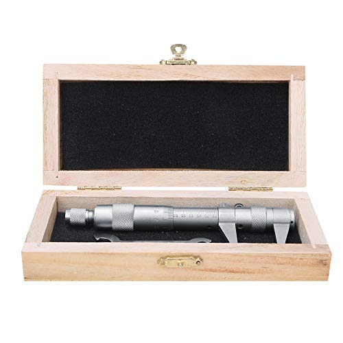 Metrisches Mikrometer, Innenmikrometer, integrierte Ratschenausrüstung, klare Markierung 25–50 mm/50–75 mm, mit Legierungskopf zum Messen verschiedener Innenbereiche(50–75 mm) von Socobeta