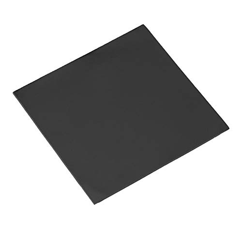 Socobeta 1 STK. Wärmeleitpad 100x100x2mm CPU-leitfähiges Silikonpad Effiziente Wärmeleitfähigkeit Soft Safe(Schwarz) von Socobeta