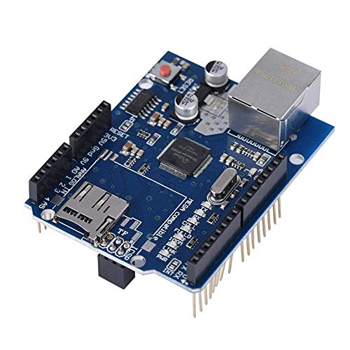 Socobeta Verschleißfeste W5100 Multifunktions-Erweiterungskarte Ethernet Shield Netzwerk Kunststoff Ethernet LAN Shield-Modul Tragbar Kompatibel mit Motherboard Socobeta Verschleißfeste W5100 Multifunktions-Erweiterungskarte Ethernet Shield Netzwerk Kunststoff Ethernet LAN Shield-Modul Tragbar Kompatibel mit Motherboard von Socobeta