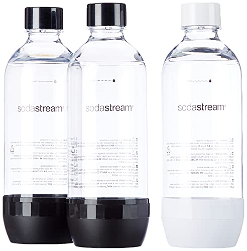 SodaStream 2260525 Wasserflasche, Kunstoff, multi, 3er Pack (3x1 Liter), 464 von SodaStream