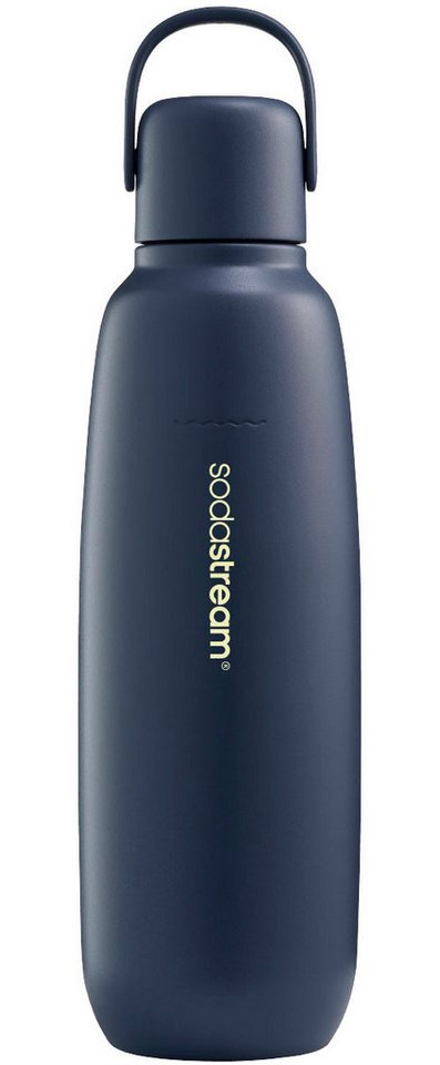 SodaStream Thermoflasche Metallflasche Fizz&go COOL DWS, 0,9 l, Trinkflasche, kompatibel mit SodaStream DUO, E-DUO, TERRA, ART & ENSO Wassersprudler von SodaStream